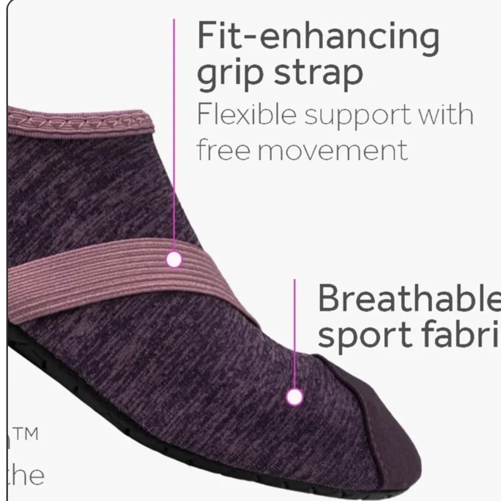 LIVE WELL COLLECTION Women's Purple Slip-On Shoes